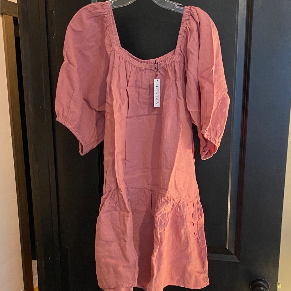 Velvet by Graham & Spencer Blush Mini Dress                    P179@SS